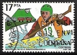 Stamps Spain -  Grandes fiestas populares españolas - Descenso del rio Sella