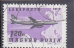 Sellos de Europa - Hungr�a -  AVION- DC-8