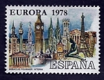 Stamps Spain -  Europa  1978