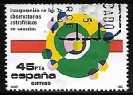 Sellos de Europa - Espaa -  Inauguración de los Observatorios Astrofisicos  de Canarias