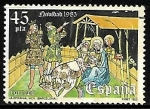 Stamps Spain -  Navidad 1985 - Epifania
