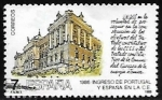 Stamps Spain -  Ingreso de Portugal y España en la Comunidad Europea - Palacio Real de Madrid