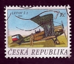 Stamps : Europe : Czechoslovakia :  Avion