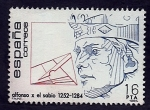 Stamps Spain -  Alfonso  X el sabio