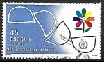 Stamps Spain -  Año Internacional de la Paz 