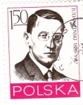 Stamps Hungary -  JULIAN LENSKI