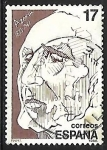 Stamps Spain -  Personajes - José Martínez Ruiz