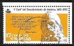 Stamps Spain -  Centenário del Descubrimiento de América - San Isidoro