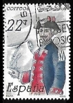 Stamps Spain -  Centenário de la muerte de Gaspar de Portolá
