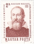 Stamps : Europe : Hungary :  GALILEO GALILEI