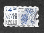 Stamps Mexico -  C448 - Danza de la Pluma