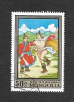 Sellos del Mundo : Asia : Mongolia : 662 - Pintura