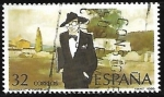 Stamps Spain -  Centenario del nacimiento de Alfonso Rodriguez Castelao