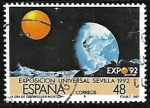 Stamps Spain -  Exposicion Universal de Sevilla