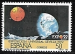 Sellos de Europa - Espa�a -  Exposicion Universal de Sevilla