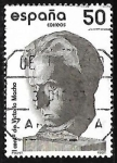 Stamps Spain -  Centenarios - Victorio Macho