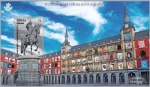 Stamps Spain -  500 aniversario de la Plaza Mayor, Madrid