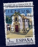 Sellos de Europa - Espa�a -  Ermita de Colon Las Palmas