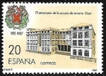 Stamps Spain -  75 Aniversario de la Fundación de la Escuela de Armería de Eibar