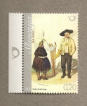 Stamps Slovenia -  Trajes regionales