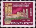 Stamps Hungary -  Abadía y obra benedictinos de Tihany