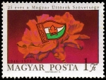Stamps Hungary -  Organización de los pioneros, 25 aniversario.