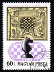 Stamps Hungary -  50 Aniversario de la Federación Internacional de Ajedrez