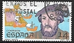 Stamps Spain -  V Centenário del descubrimiento de América - Américo Vespucio