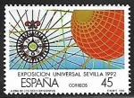 Stamps Spain -  EXPO'92 - Sevilla 