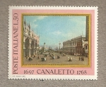 Stamps Italy -  Pintor Canaletto