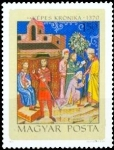 Stamps Hungary -  Ilustraciones de Képes Krónika