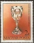 Stamps Hungary -  Arte del Museo Judío, Budapest