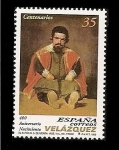 Stamps Spain -  400 anivº nacimiento de Velázquez - El Bufón - Museo del Prado