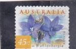 Sellos de Oceania - Australia -  FLORES- 