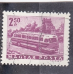 Stamps Hungary -  AUTOCAR