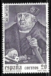 Stamps Spain -  Dia del sello - Francisco de Tassis