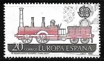 Stamps Spain -  Europa - Primer Ferrocarril Español en Cuba