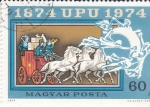 Stamps Hungary -  CENTENARIO DE LA UPU