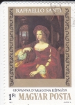 Stamps : Europe : Hungary :  RETRATO DE GIOVANNA D