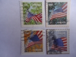 Stamps United States -  Banderas - Flay for all season (Banderas por todas las Estaciones)