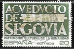 Stamps Spain -  Patrimonio de la Humanidad - La ciudad vieja de Segovia
