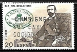 Stamps Spain -  Dia del sello - Rafael Alvarez Sereix