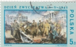 Stamps Poland -  DIA DE LA VICTORIA