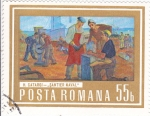 Stamps Romania -  SOLDADORES NAVALES 