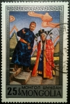 Sellos de Asia - Mongolia -  Escenas de óperas y dramas
