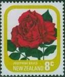 Sellos de Oceania - Nueva Zelanda -  Rosas