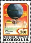 Stamps Mongolia -  200 años de aviación