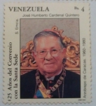Stamps : America : Venezuela :  25 AÑOS DEL CONVENIO CON LA SANTA SEDE