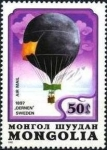 Stamps Mongolia -  200 años de aviación