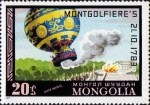Sellos de Asia - Mongolia -  Correo Aéreo Historia de Aeronaves